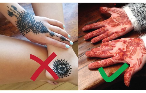 Tetování hennou: Pro radost nebo pro zlost?